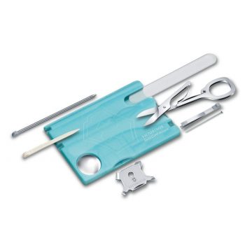 Despiece de la tarjeta multiusos Victorinox Swiss Card Nailcare Hielo 0.7240.T21 – Cuchillalia.com