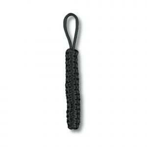 Colgante paracord negro para navajas Victorinox - Cuchillalia.com