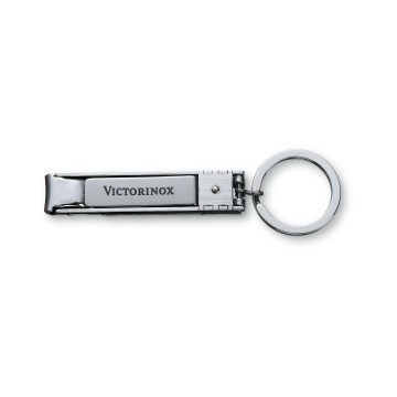 Llavero cortaúñas Victorinox, en acero inoxidable, tamaño pequeño – Cuchillalia.com