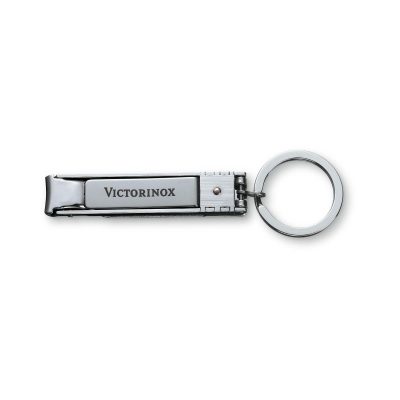 Llavero cortaúñas Victorinox, en acero inoxidable, tamaño pequeño - Cuchillalia.com