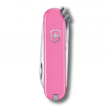 Navaja multiusos cerrada Victorinox Classic SD Cherry Blossom en rosa – Cuchillalia.com