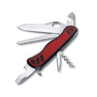 Navaja Victorinox Forester M Grip Rojo/Negro con mango ergonómico - Cuchillalia.com