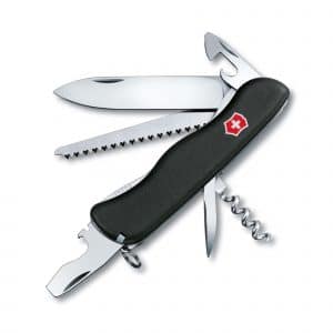 Navaja Victorinox Forester Negro con mango ergonómico - Cuchillalia.com