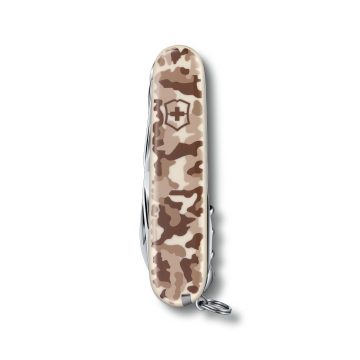 Navaja multiusos cerrada Victorinox Huntsman camuflaje marrón de 15 funciones – Cuchillalia.com