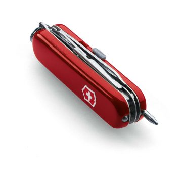 Bolígrafo de la navaja multiusos Victorinox Midnite Manager roja de 10 funciones – Cuchillalia.com