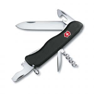 Navaja Victorinox Picknicker Negro con mango ergonómico - Cuchillalia.com