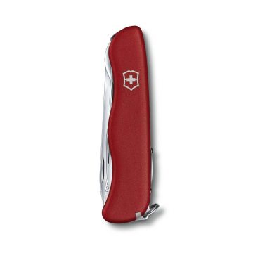 Navaja Victorinox Picknicker Rojo cerrada con mango ergonómico – Cuchillalia.com