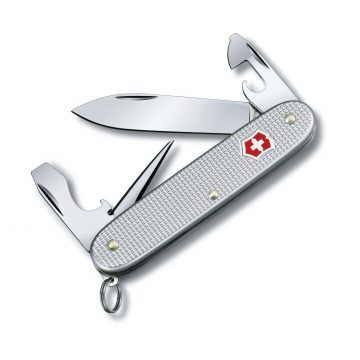 Navaja multiusos Victorinox Pioneer Alox con mango de aluminio y 8 funciones – Cuchillalia.com