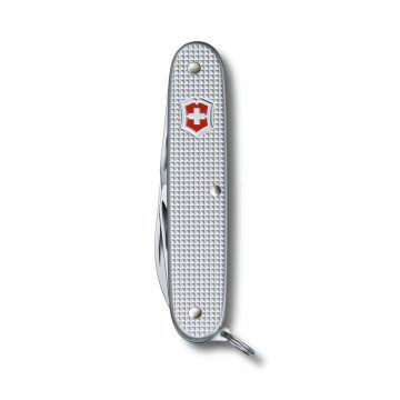 Navaja multiusos cerrada Victorinox Pioneer Alox con mango de aluminio y 8 funciones – Cuchillalia.com