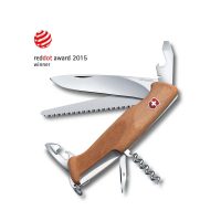 Navaja Victorinox Ranger 55 Wood con mango ergonómico - Cuchillalia.com