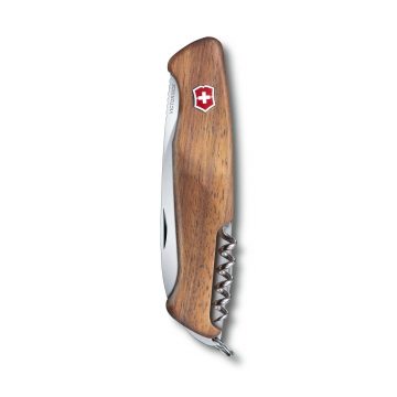 Navaja Victorinox Ranger 55 Wood cerrada con mango ergonómico – Cuchillalia.com