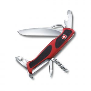 Navaja Victorinox Ranger 61 M Grip con mango ergonómico rojo - Cuchillalia.com