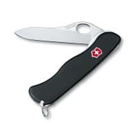 Navaja Victorinox Sentinel M Clip con mango ergonómico negro - Cuchillalia.com