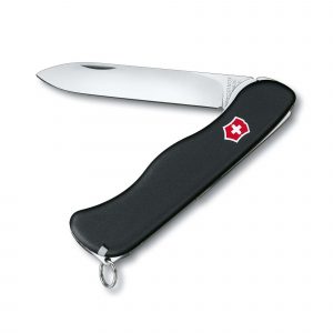 Navaja Victorinox Sentinel con mango ergonómico negro - Cuchillalia.com