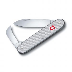 Navaja Victorinox Swiss Army 2 Alox con mango de aluminio y doble hoja - Cuchillalia.com