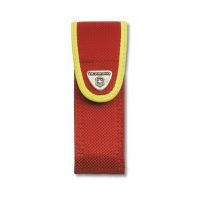 Funda de nylon de color rojo y amarillo para la navaja Victorinox Rescue - Cuchillalia.com