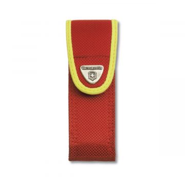 Funda de nylon de color rojo y amarillo para la navaja Victorinox Rescue – Cuchillalia.com