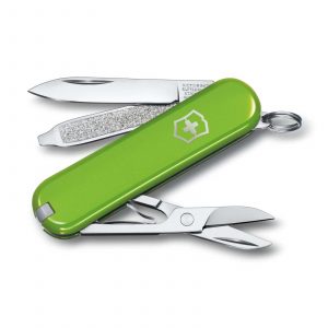 Navaja multiusos Victorinox Classic SD Smashed Avocado en morado - Cuchillalia.com