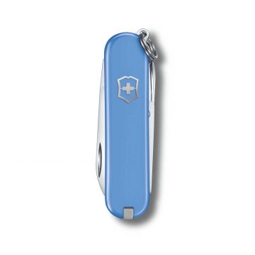 Anverso de la navaja multiusos Victorinox Classic SD Summer Rain – Cuchillalia.com