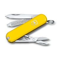 Navaja multiusos Victorinox Classic SD Sunny Side en naranja - Cuchillalia.com