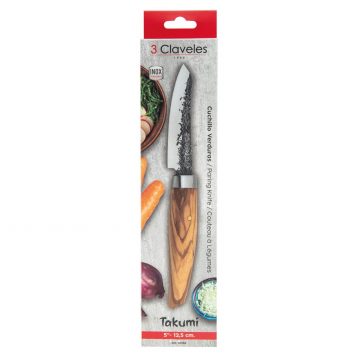 Envase del cuchillo para verduras 3 Claveles Takumi 1066 – Cuchillalia.com