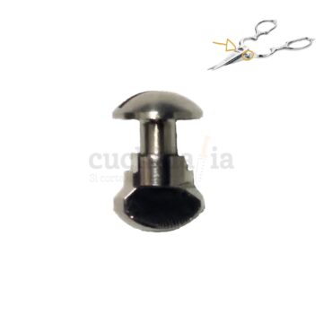 Tornillo y tuerca de recambio para las tijeras desmontables de 3 Claveles de referencia 409 – Cuchillalia.com