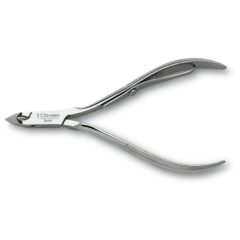 Alicate corta cutículas de 10 cm, 3 mm de corte y montaje machihembrado - 3 Claveles 12104 - Cuchillalia.com