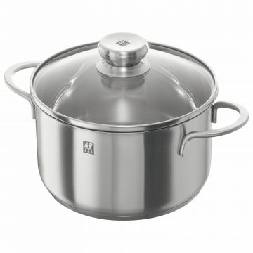 Olla alta de 20 cm de la batería de cocina Zwilling Twin Nova de 5 piezas – Cuchillalia.com