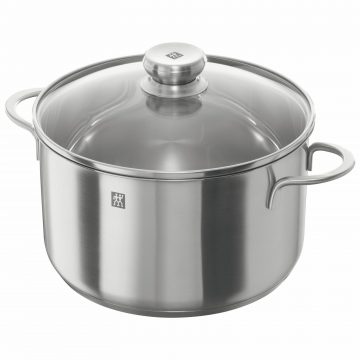 Olla alta de 24 cm de la batería de cocina Zwilling Twin Nova de 5 piezas – Cuchillalia.com