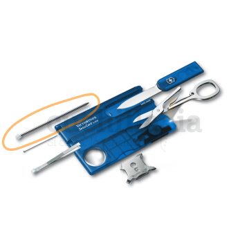 Bolígrafo de recambio original para la Victorinox Swiss Card Lite Azul A.6444 – Cuchillalia.com