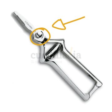Masticador 3 Claveles con el tornillo 9539 de recambio señalado – Cuchillalia.com