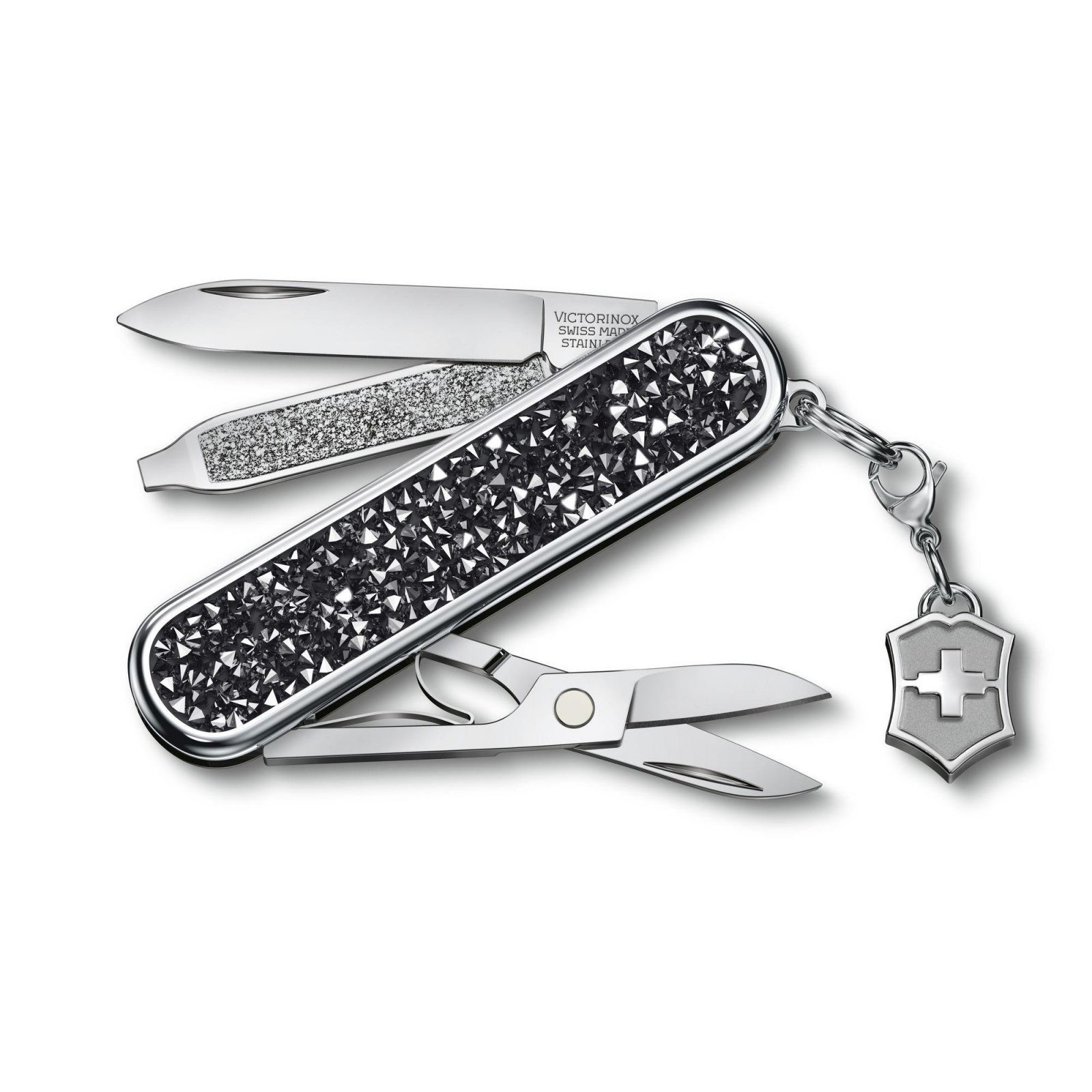 Victorinox Classic SD Alox Navaja multiusos de aluminio rojo con 5