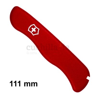 Cacha delantera de 111 mm en color rojo de recambio para navajas multiusos Victorinox C-8900.9 - Cuchillalia.com