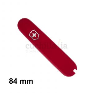 Cacha delantera de 84 mm en color rojo de recambio para navajas multiusos Victorinox C-2600.3 - Cuchillalia.com