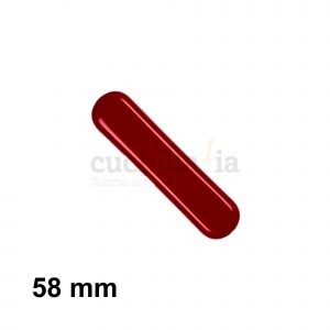 Cacha trasera de 58 mm en color rojo de recambio para navajas multiusos Victorinox con bolígrafo C-6300.4 - Cuchillalia.com