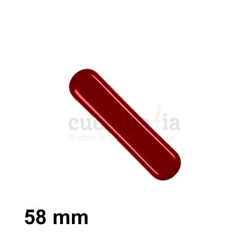 Cacha trasera de 58 mm en color rojo de recambio para navajas multiusos Victorinox con bolígrafo C-6300.4 – Cuchillalia.com