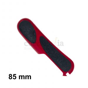 Cacha trasera de 85 mm en color rojo y negro de recambio para navajas multiusos Victorinox Evogrip C-2730.C4 - Cuchillalia.com