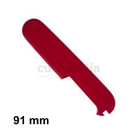 Cacha trasera de 91 mm en color rojo de recambio para navajas multiusos Victorinox C-3600.4 - Cuchillalia.com