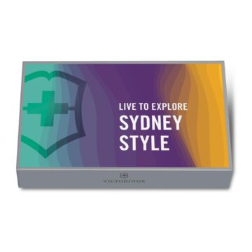 Caja de la navaja multiusos Victorinox Companion Sydney Style (cerrada) – Cuchillalia.com