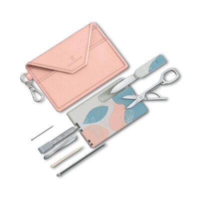 Despiece de la tarjeta multiusos Victorinox Swiss Card Classic Paris Style 0.7100.E221 - Cuchillalia.com