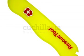 Cacha delantera para Victorinox Rescue amarilla fluorescente - Cuchillalia.com