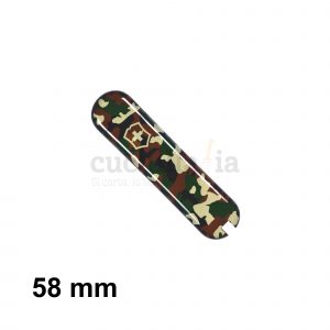 Cacha delantera de 58 mm de camuflaje bosque de recambio para navajas multiusos Victorinox - C-6294.3 - Cuchillalia.com