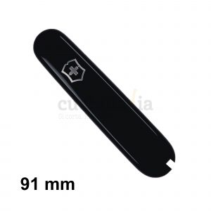 Cacha delantera de 91 mm en color negro de recambio para navajas multiusos Victorinox - C-3603.3 - Cuchillalia.com