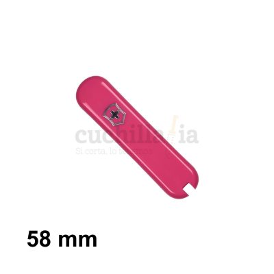 Cacha delantera de 58 mm en color rosa de recambio para navajas multiusos Victorinox - C-6251.3 - Cuchillalia.com