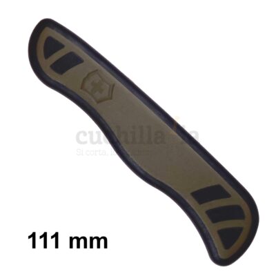 Cacha delantera verde con grip de 111 mm para Navajas Victorinox Hunter - Cuchillalia.com