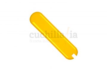 Cacha trasera de 58 mm en color amarillo de recambio para navajas multiusos Victorinox - C-6208.4 - Cuchillalia.com