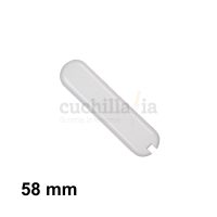 Cacha trasera de 58 mm en color blanco de recambio para navajas multiusos Victorinox - C-6207.4 - Cuchillalia.com