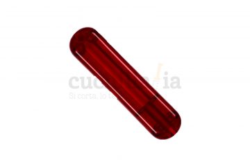 Cacha trasera de 58 mm en color rojo transparente de recambio para navajas multiusos Victorinox con bolígrafo C-6300.T4 - Cuchillalia.com