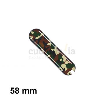 Cacha trasera de 58 mm de camuflaje bosque de recambio para navajas multiusos Victorinox – C-6294.4 – Cuchillalia.com