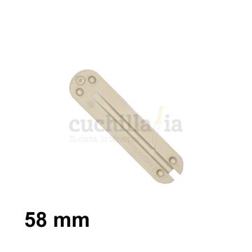 Reverso de la cacha trasera de 58 mm de camuflaje desierto de recambio para navajas multiusos Victorinox – C-6294.41 – Cuchillalia.com